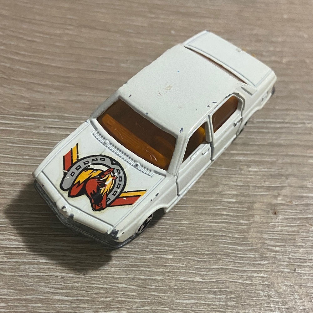 Majorette BMW 733 N256 1/60 Vintage Diecast Model Car Horseshoe